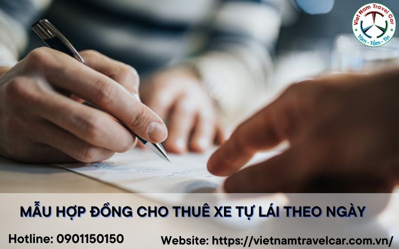 Mẫu hợp đồng cho thuê xe tự lái theo ngày mới nhất #1