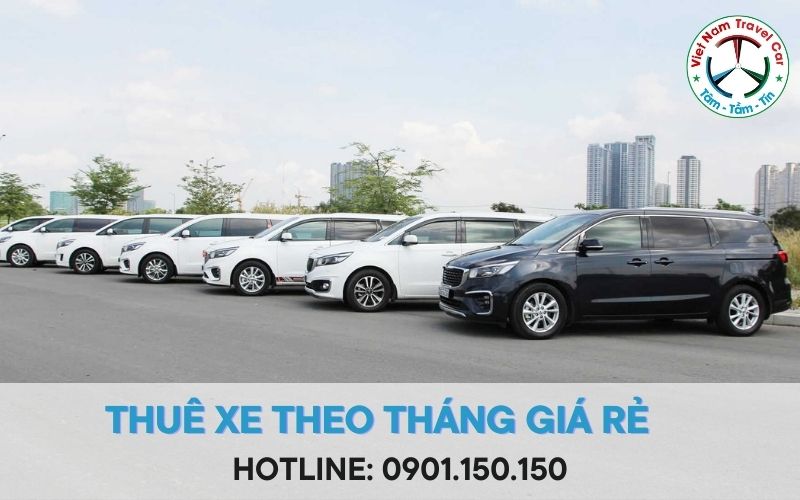 Thuê xe theo tháng giá rẻ #1 tại Vietnamtravelcar