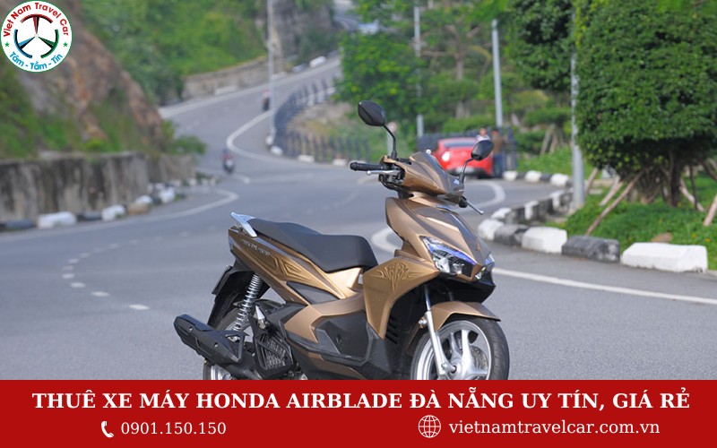 Thuê xe máy Honda Airblade Đà Nẵng uy tín, chất lượng