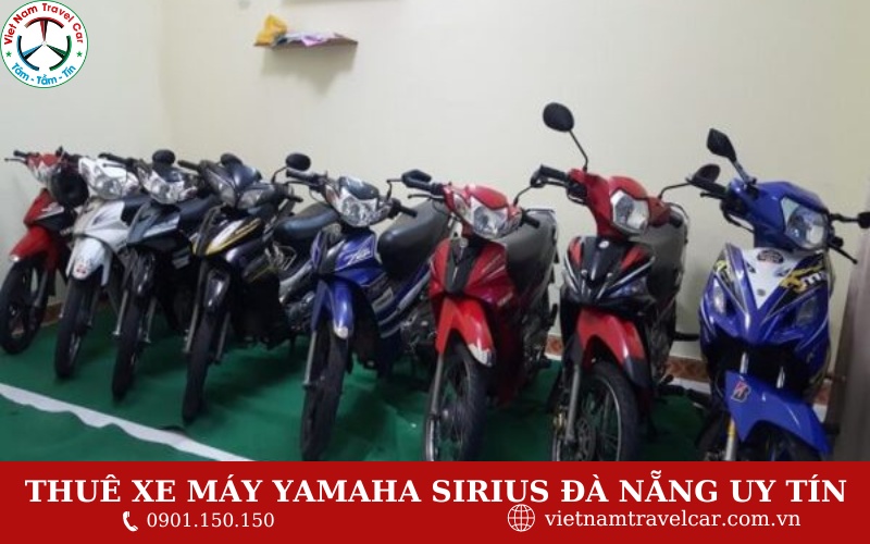 Nơi thuê xe máy Yamaha Sirius uy tín, chất lượng