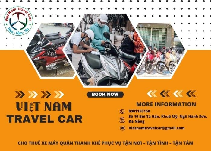 Cho thuê xe máy Quận Thanh Khê phục vụ Tận nơi – Tận Tình – Tận Tâm