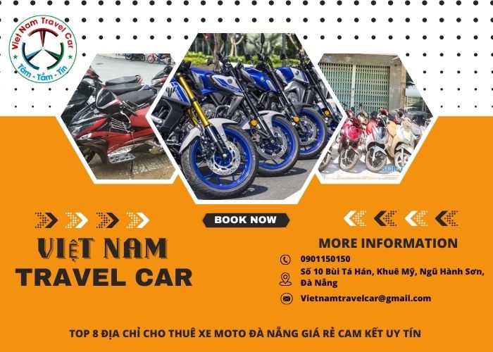 TOP 8 địa chỉ cho thuê xe Moto Đà Nẵng giá rẻ cam kết uy tín 