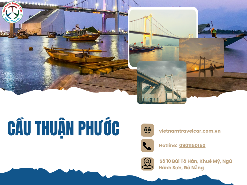 Cầu Thuận Phước: Cây cầu treo dây võng dài nhất Việt Nam