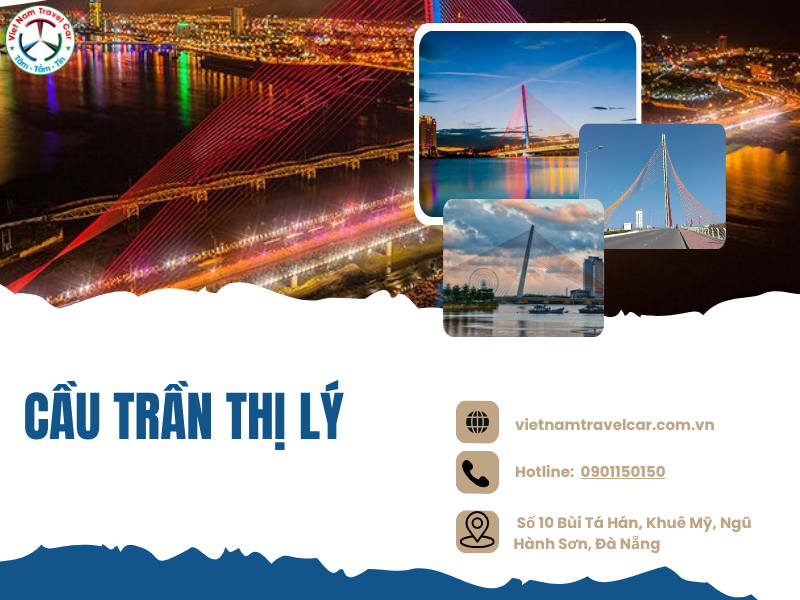 Cầu Trần Thị Lý: Cây cầu với kiến trúc cánh buồm độc đáo