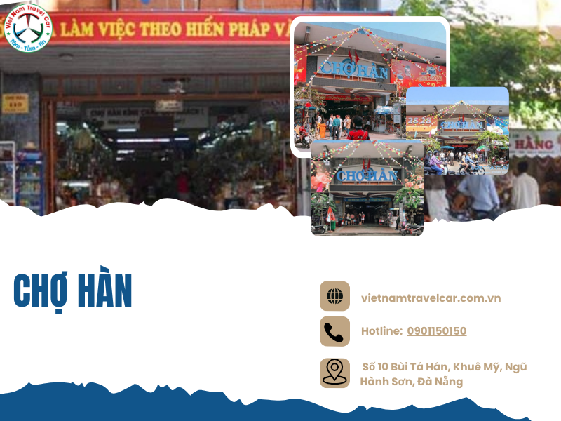 Chợ Hàn: Khu chợ sầm uất với đa dạng các mặt hàng từ thực phẩm đến đồ lưu niệm