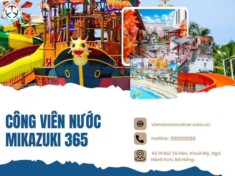 Công viên nước Mikazuki 365: Công viên nước theo phong cách Nhật Bản