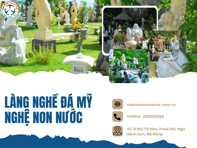 Làng nghề đá mỹ nghệ Non Nước: Nơi điêu khắc đá tinh xảo dưới chân núi Ngũ Hành Sơn