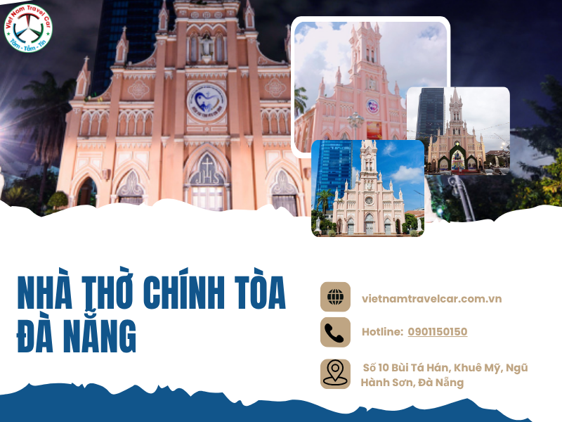 Nhà thờ Chính tòa Đà Nẵng (Nhà thờ Con Gà): Nhà thờ cổ kính với kiến trúc Gothic đặc trưng