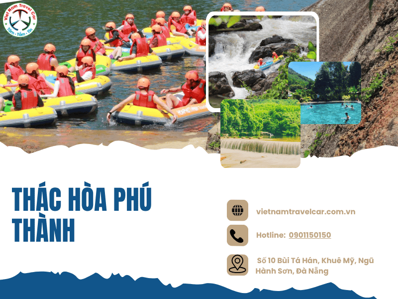 Thác Hòa Phú Thành: Khu du lịch sinh thái với thác nước và các hoạt động mạo hiểm