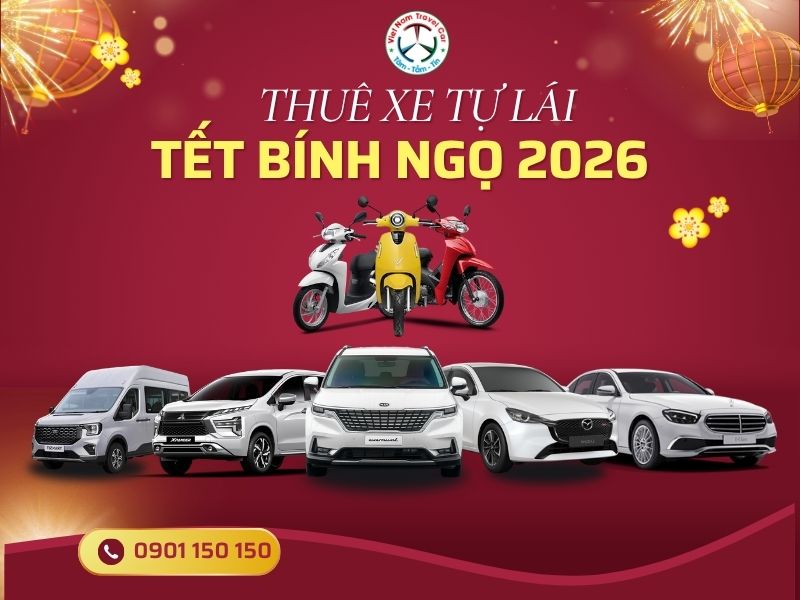 Cho thuê xe Tết Bính Ngọ Đà Nẵng 2026 giá rẻ nhất