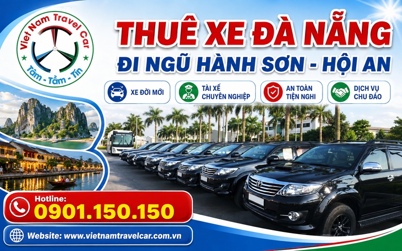 Thuê Xe Đà Nẵng Đi Ngũ Hành Sơn – Hội An