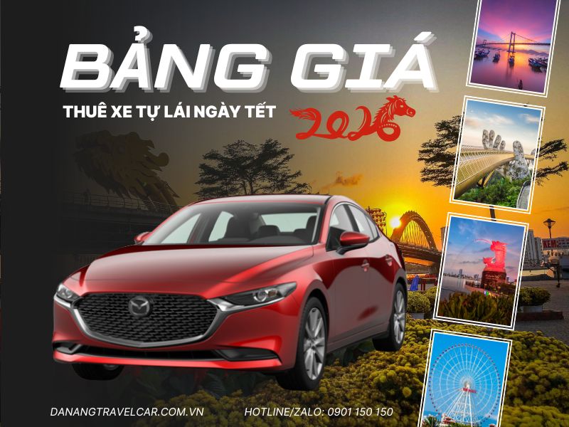 Bảng giá thuê xe tự lái ngày Tết 2026 mới nhất