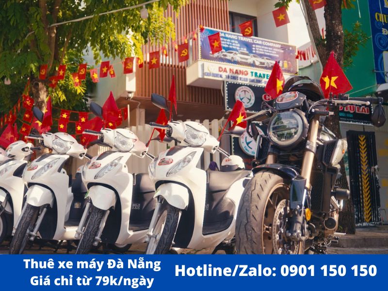 thue xe may da nang 8 Quy trình thuê xe máy tại Việt Nam Travel Car