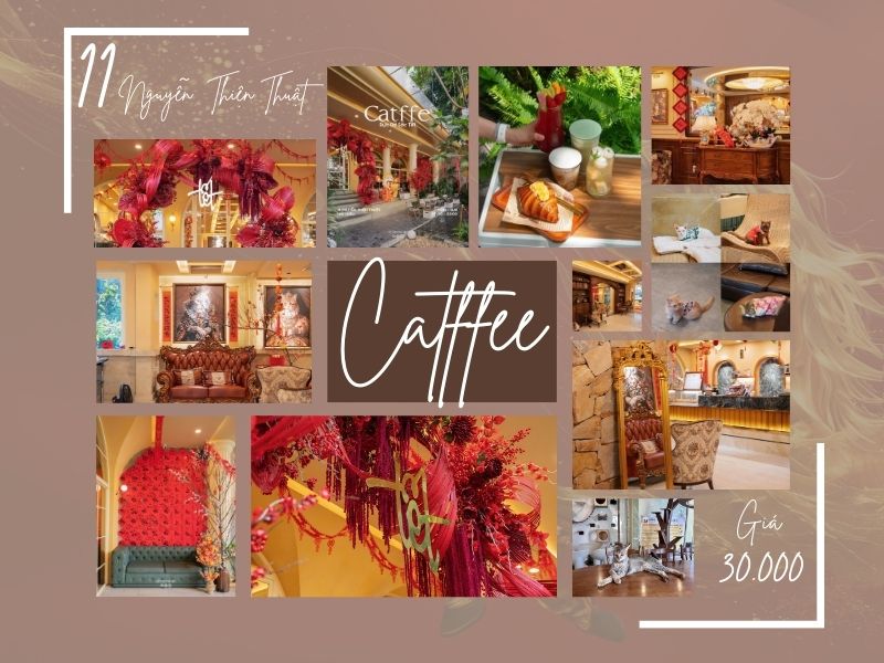 top 5 quan ca phe decor tet cuc xinh tai da nang 3 Catffee – Chợ Tết xưa thu nhỏ ấm áp và hoài niệm