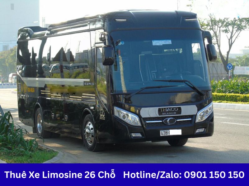 thue xe limosine 26 cho 3 Giới thiệu dịch vụ cho thuê xe Limosine 26 chỗ tại Đà Nẵng của VietNamTravelCar